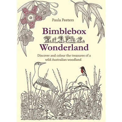 Bimblebox Wonderland colouring book