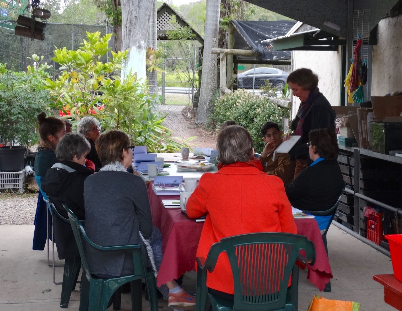 My first nature journaling workshop