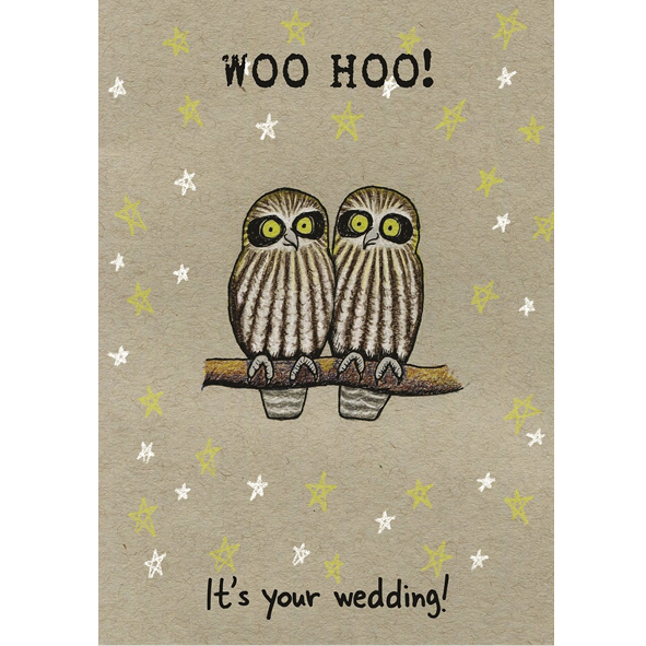 Woo hoo! It's your wedding card
